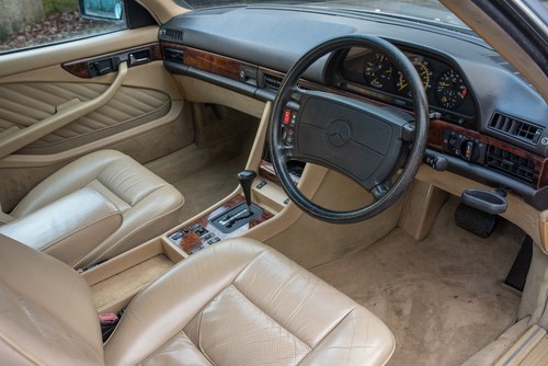 1990 Mercedes-Benz C126 500SEC Coupe à vendre (picture 44 of 158)