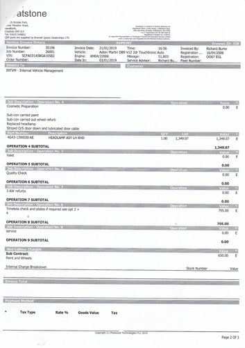 2008 Aston Martin DB9 zum Verkauf (Bild 95 von 104)