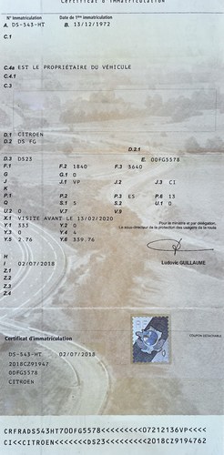 1972 Citroën DS23 Pallas Injection Electronique For Sale (picture 192 of 194)