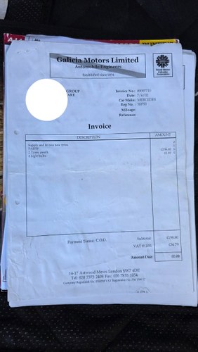 1990 Mercedes-Benz C126 500SEC Coupe à vendre (picture 146 of 158)