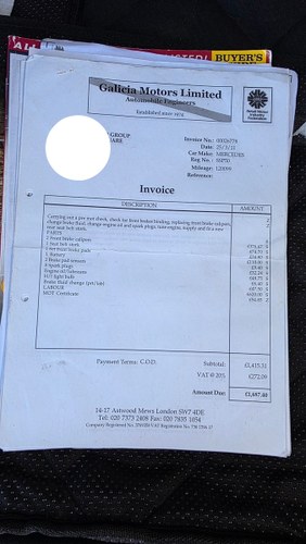 1990 Mercedes-Benz C126 500SEC Coupe à vendre (picture 149 of 158)