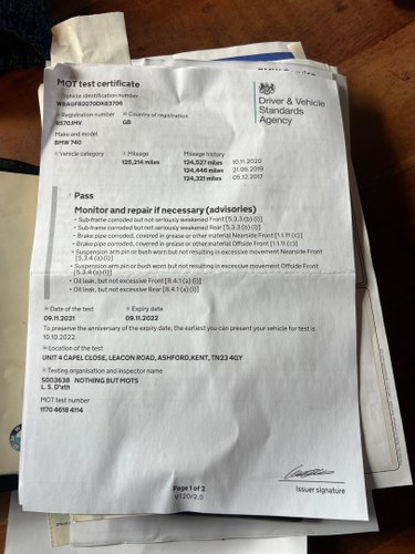 1998 BMW 740i E38 Te koop (foto 110 van 112)