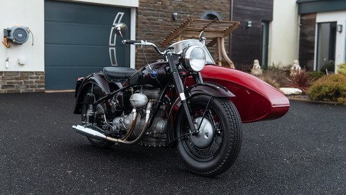 1950 Sunbeam S7 Deluxe with Sunbeam S22/50 Sidecar In vendita (immagine 1 di 135)