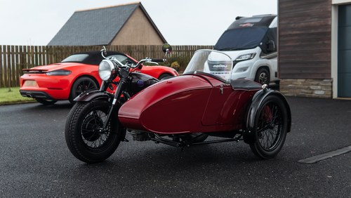 1950 Sunbeam S7 Deluxe with Sunbeam S22/50 Sidecar In vendita (immagine 18 di 135)