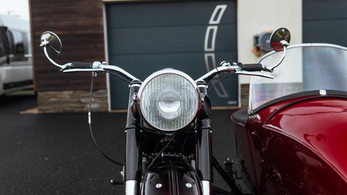 1950 Sunbeam S7 Deluxe with Sunbeam S22/50 Sidecar In vendita (immagine 41 di 135)