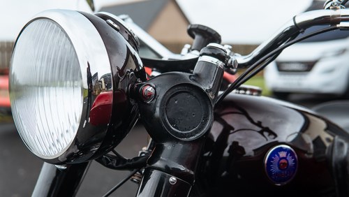 1950 Sunbeam S7 Deluxe with Sunbeam S22/50 Sidecar In vendita (immagine 42 di 135)