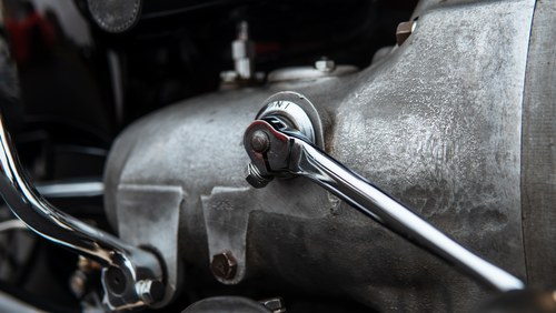 1950 Sunbeam S7 Deluxe with Sunbeam S22/50 Sidecar In vendita (immagine 116 di 135)