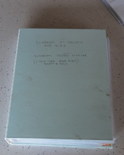 1950 Sunbeam S7 Deluxe with Sunbeam S22/50 Sidecar In vendita (immagine 134 di 135)