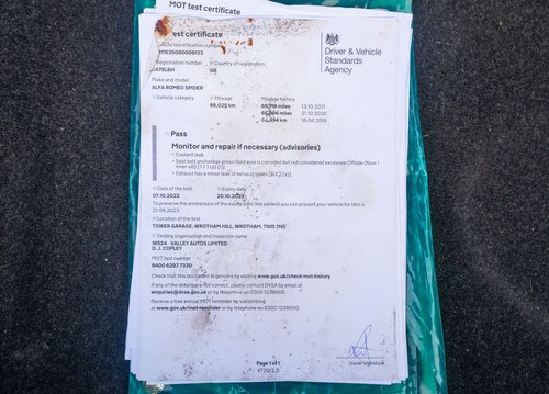 1986 Alfa Romeo Spider 1600 LHD à vendre (picture 185 of 204)