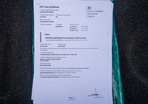 1986 Alfa Romeo Spider 1600 LHD à vendre (picture 188 of 204)