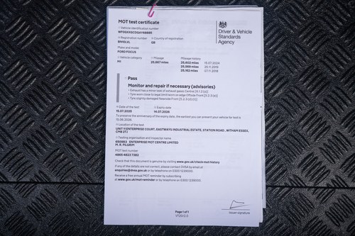 2010 Ford Focus Mk2 RS DA3-RS For Sale (picture 212 of 224)