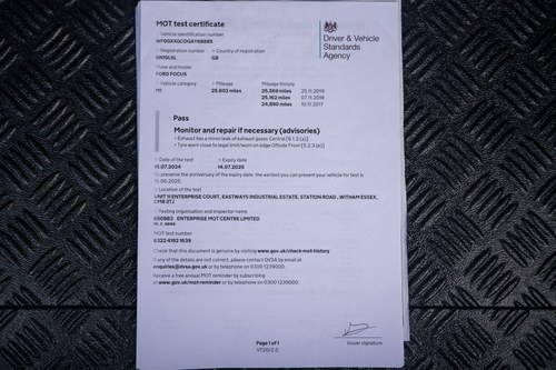 2010 Ford Focus Mk2 RS DA3-RS For Sale (picture 214 of 224)