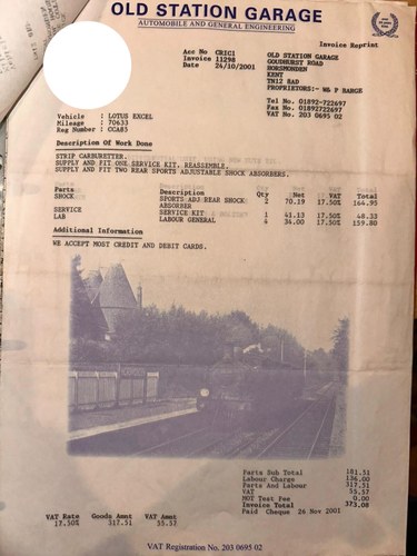 1982 Lotus Eclat Excel Pre-Production Prototype 1 of 4 à venda (imagem 75 de 80)