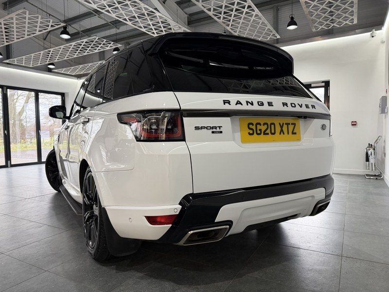 2020 Land Rover Range Rover Sport White Automatic, 7+ speed Right Hand ...