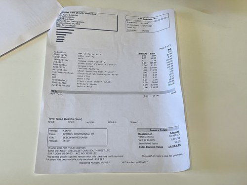 2004 Bentley Continental GT In vendita (immagine 121 di 135)