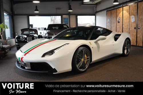 2015 FERRARI 488 GTB Coupe 3.9i V8 670 - CARBONE - FRANCAISE A vendre