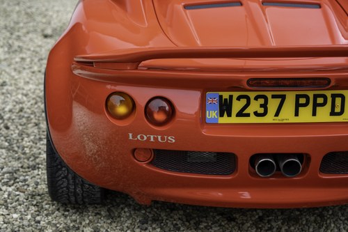 2000 Lotus Elise Series 1 Sport 160 SVA zum Verkauf (Bild 109 von 198)