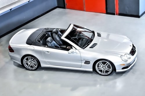 2004 Mercedes-Benz R230 SL55 AMG "Glass Sunroof" Convertible 5,5L V8 In vendita (immagine 13 di 92)