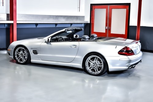 2004 Mercedes-Benz R230 SL55 AMG "Glass Sunroof" Convertible 5,5L V8 In vendita (immagine 20 di 92)