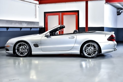 2004 Mercedes-Benz R230 SL55 AMG "Glass Sunroof" Convertible 5,5L V8 In vendita (immagine 23 di 92)