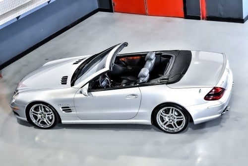 2004 Mercedes-Benz R230 SL55 AMG "Glass Sunroof" Convertible 5,5L V8 In vendita (immagine 26 di 92)