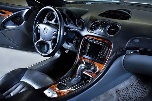 2004 Mercedes-Benz R230 SL55 AMG "Glass Sunroof" Convertible 5,5L V8 In vendita (immagine 58 di 92)