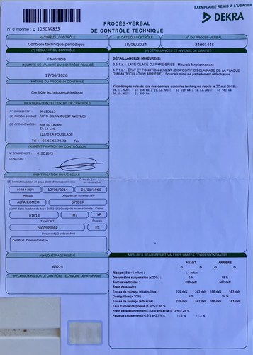 1960 Alfa Romeo Spider 2000 by Touring In vendita (immagine 113 di 120)