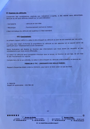 1960 Alfa Romeo Spider 2000 by Touring In vendita (immagine 115 di 120)