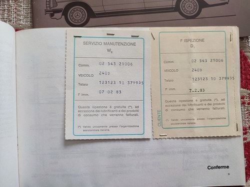 1983 Mercedes-Benz 240 D (W123) In vendita (immagine 121 di 126)