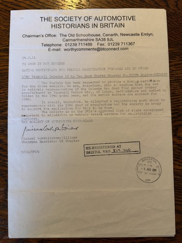 1940 Vauxhall 12hp Wyvern Caleche En venta (imagen 182 de 190)