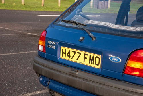 1990 Ford Fiesta Mk3 1L Bonus In vendita (immagine 117 di 197)