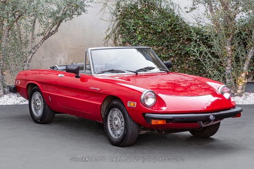 1980 Alfa Romeo Spider Veloce Veloce In vendita