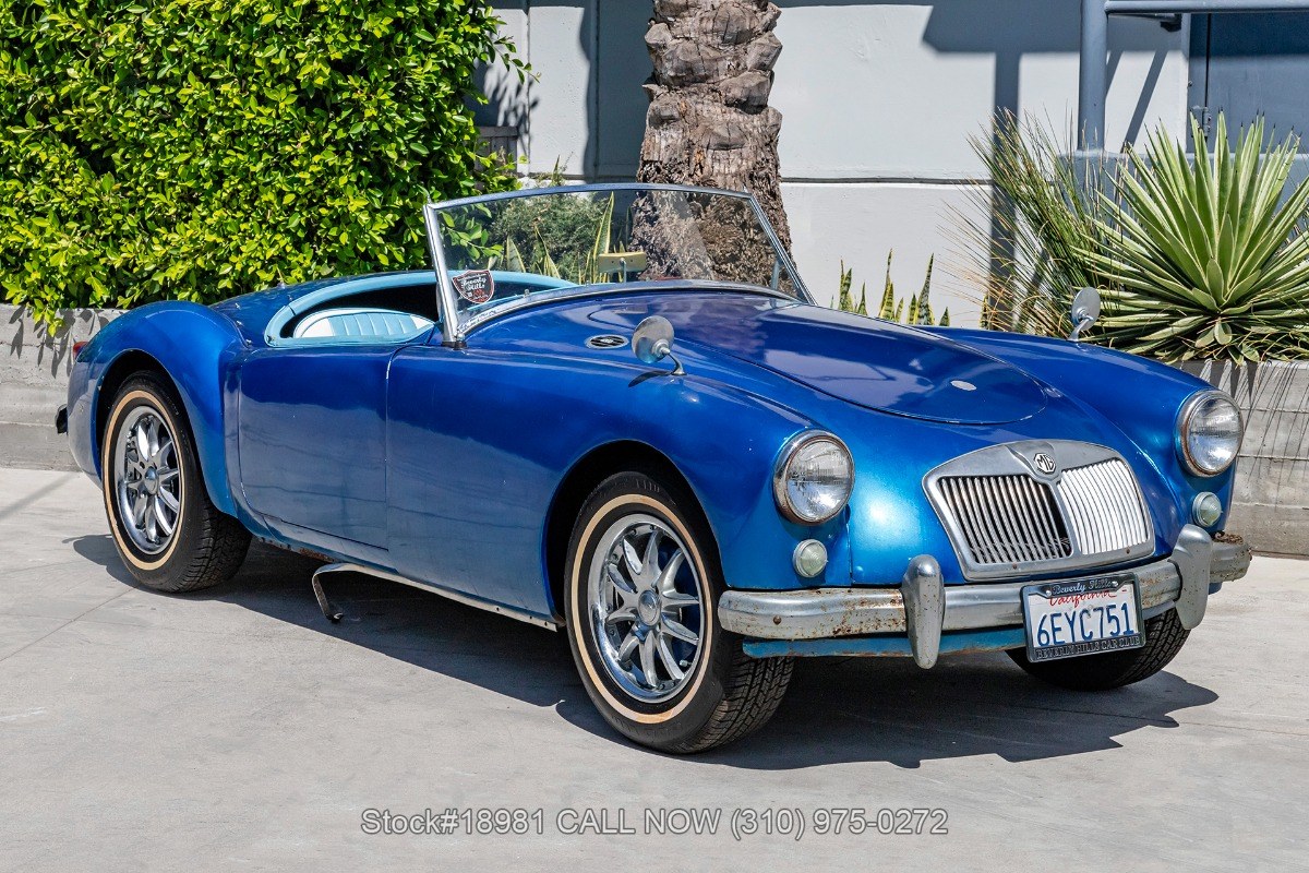 Mg Rover Blue 1957 MG MGA Blue Automatic Left Hand Drive in Los Angeles, United ...