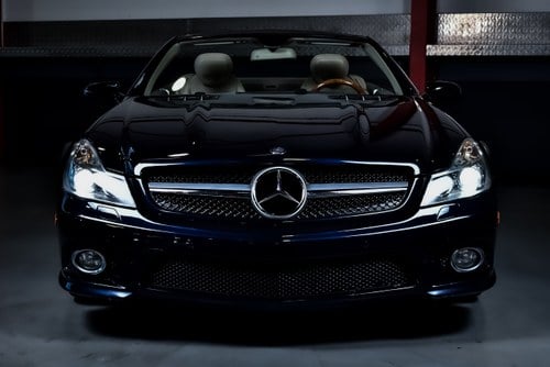 2009 Mercedes-Benz SL550 R230 till salu (bild 4 av 84)