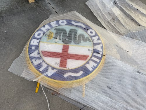 1970s Alfa Romeo Double-Sided Sign En venta (imagen 5 de 126)