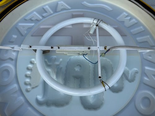 1970s Alfa Romeo Double-Sided Sign En venta (imagen 18 de 126)