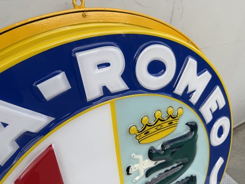 1970s Alfa Romeo Double-Sided Sign En venta (imagen 78 de 126)