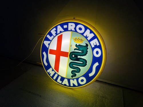 1970s Alfa Romeo Double-Sided Sign En venta (imagen 91 de 126)