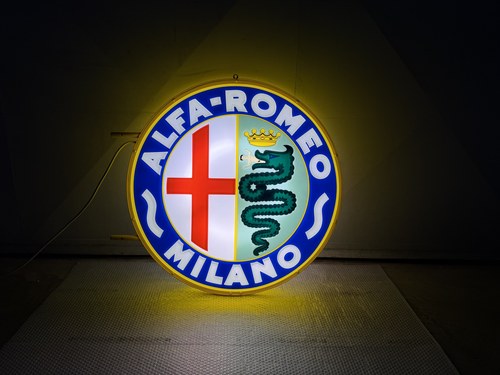 1970s Alfa Romeo Double-Sided Sign En venta (imagen 94 de 126)
