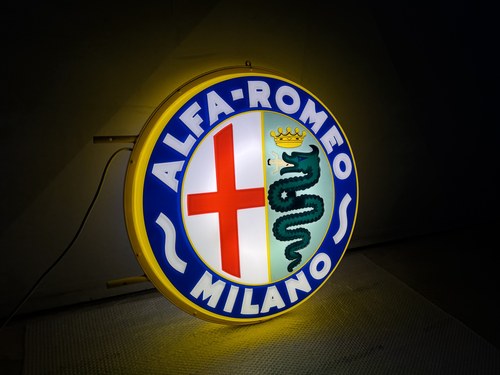 1970s Alfa Romeo Double-Sided Sign En venta (imagen 95 de 126)