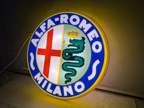 1970s Alfa Romeo Double-Sided Sign En venta (imagen 102 de 126)