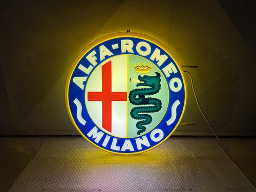 1970s Alfa Romeo Double-Sided Sign En venta (imagen 106 de 126)