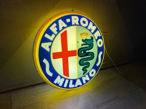 1970s Alfa Romeo Double-Sided Sign En venta (imagen 108 de 126)