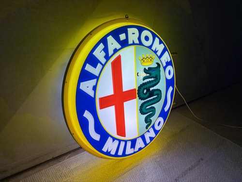 1970s Alfa Romeo Double-Sided Sign En venta (imagen 109 de 126)