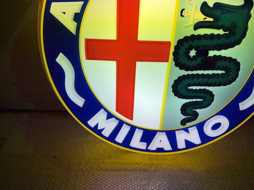 1970s Alfa Romeo Double-Sided Sign En venta (imagen 114 de 126)