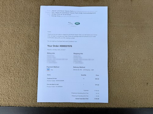 2001 Land Rover Range Rover P38 2.5L DHSE till salu (bild 141 av 146)