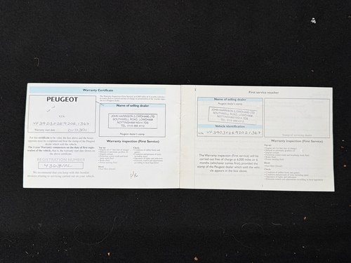 2001 Peugeot 607 2.2 16V SE Automatic For Sale (picture 101 of 109)