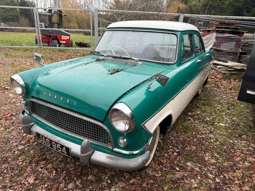 1958 FORD CONSUL MK 2 For Sale by Auction
