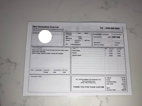 1967 Mercedes-Benz W113 230SL 2.8-litre Automatic till salu (bild 156 av 159)