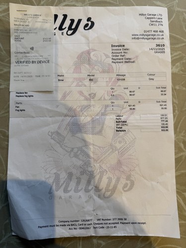 2006 BMW 5 Series 4.8 550i V8 M Sport Touring till salu (bild 77 av 90)